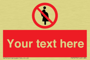 Custom prohibition not for pregnant women